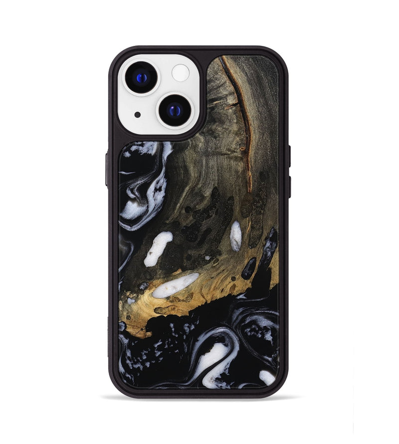 iPhone 13 Wood Phone Case - Zelda (Black & White, 804584)