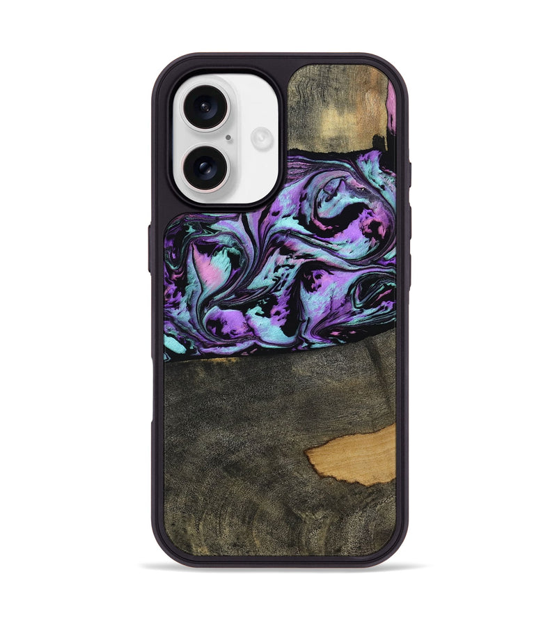 iPhone 17 Wood Phone Case - Casen (Purple, 804595)