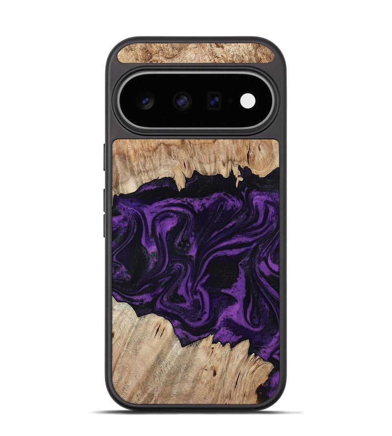 Pixel 11 Wood Phone Case - Adelynn (Purple, 804597)