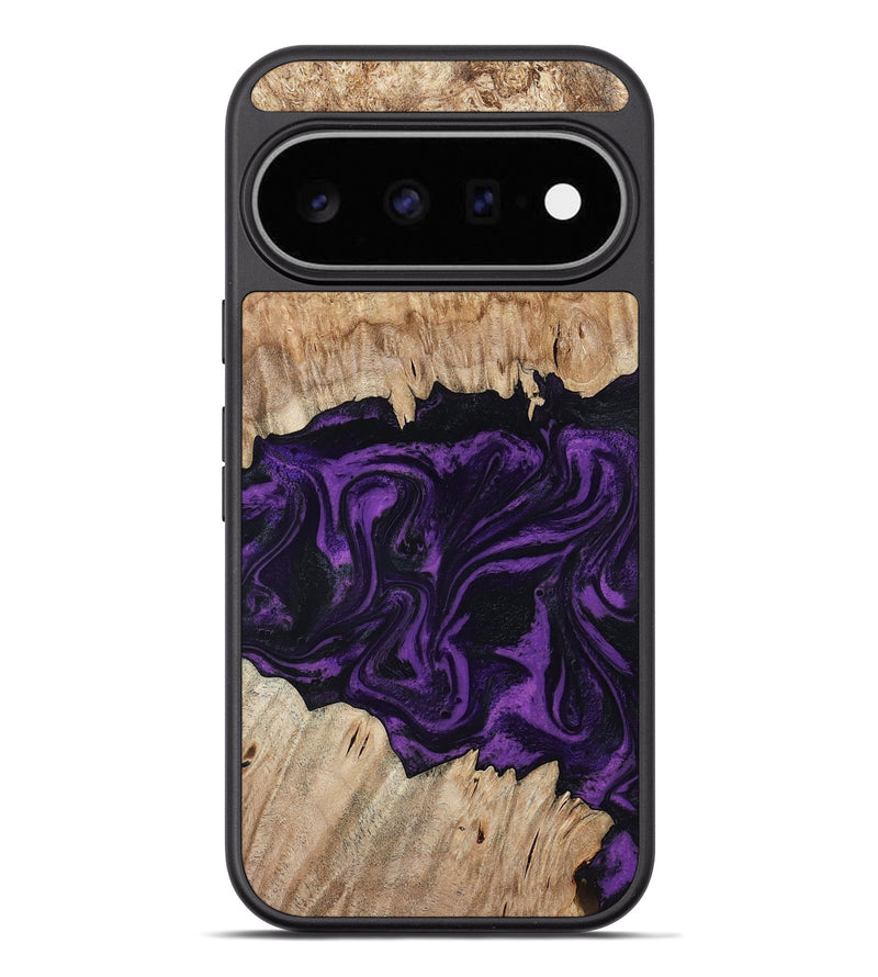 Pixel 11 Pro XL Wood Phone Case - Adelynn (Purple, 804597)