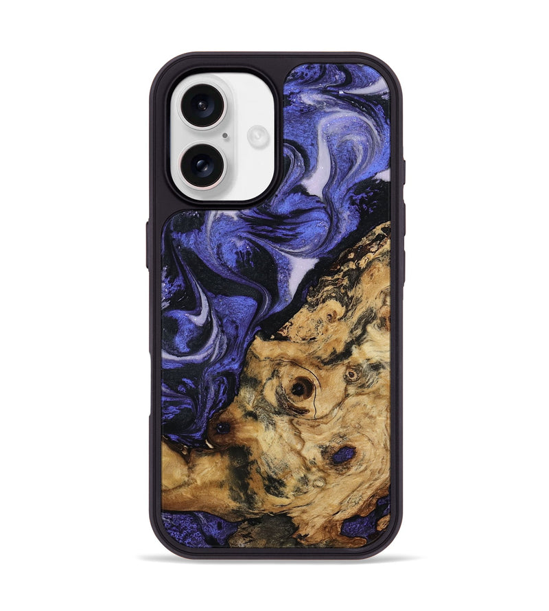 iPhone 17 Wood Phone Case - Addison (Purple, 804598)
