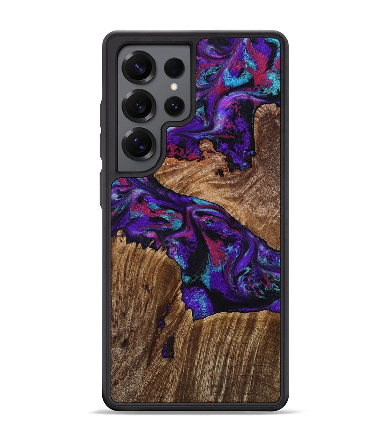 Galaxy S25 Ultra Wood Phone Case - Callen (Purple, 804599)