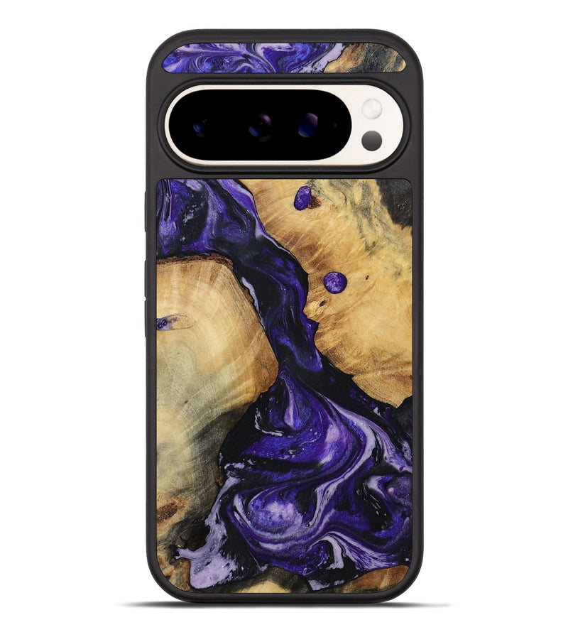 Pixel 10 Pro XL Wood Phone Case - Shelba (Purple, 804602)