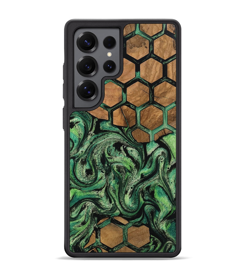 Galaxy S25 Ultra Wood Phone Case - Violeta (Pattern, 804614)