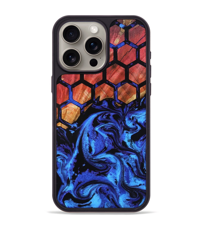 iPhone 15 Pro Max Wood Phone Case - Selina (Pattern, 804621)