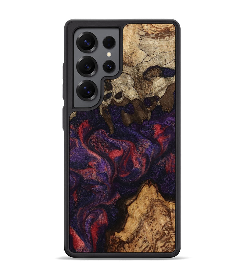 Galaxy S25 Ultra Wood Phone Case - Kiana (Purple, 804644)