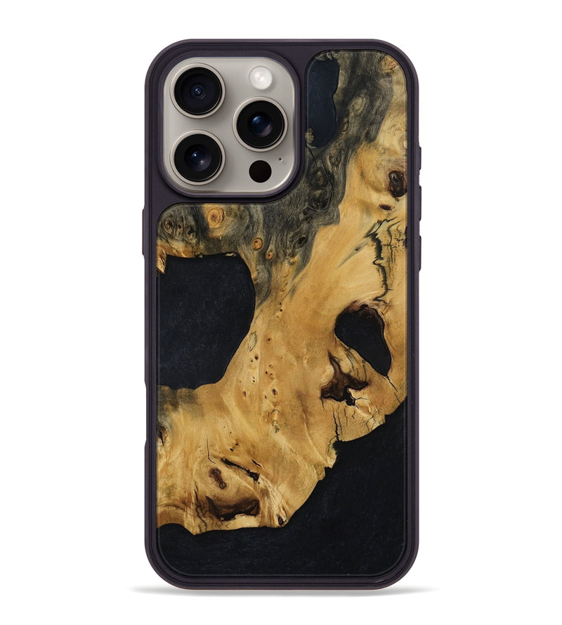 iPhone 16 Pro Max Wood Phone Case - Allen (Wood Burl, 804654)