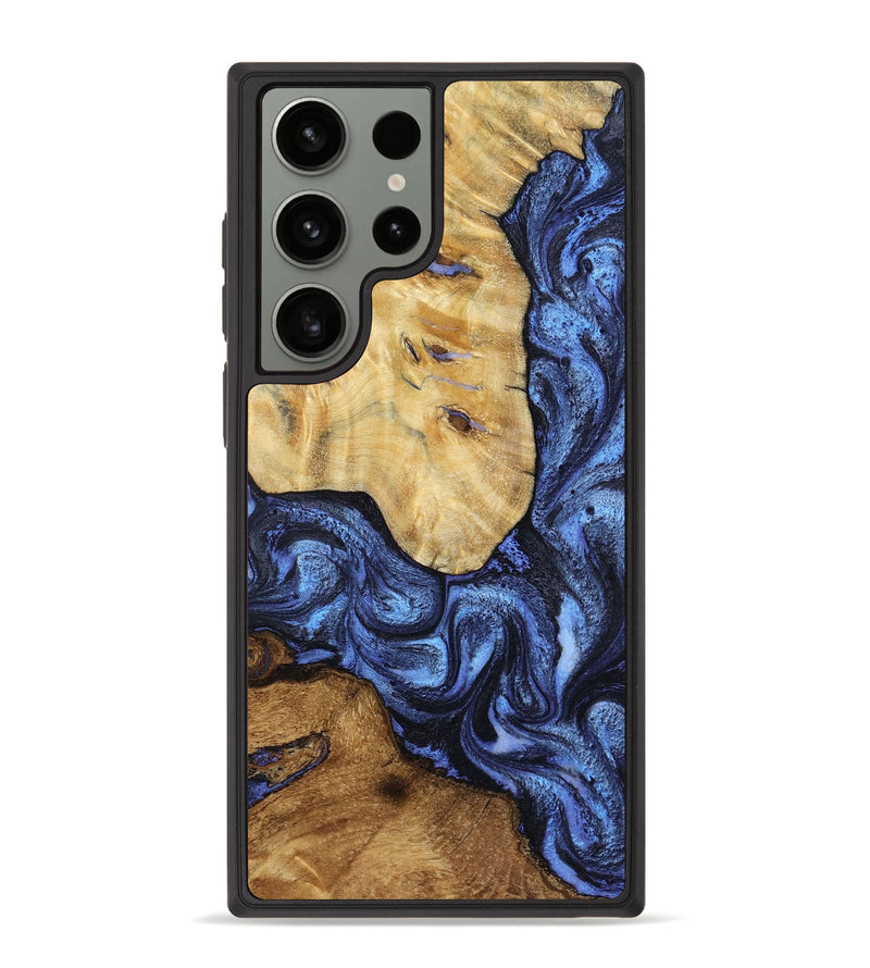 Galaxy S23 Ultra Wood Phone Case - Coy (Blue, 804657)