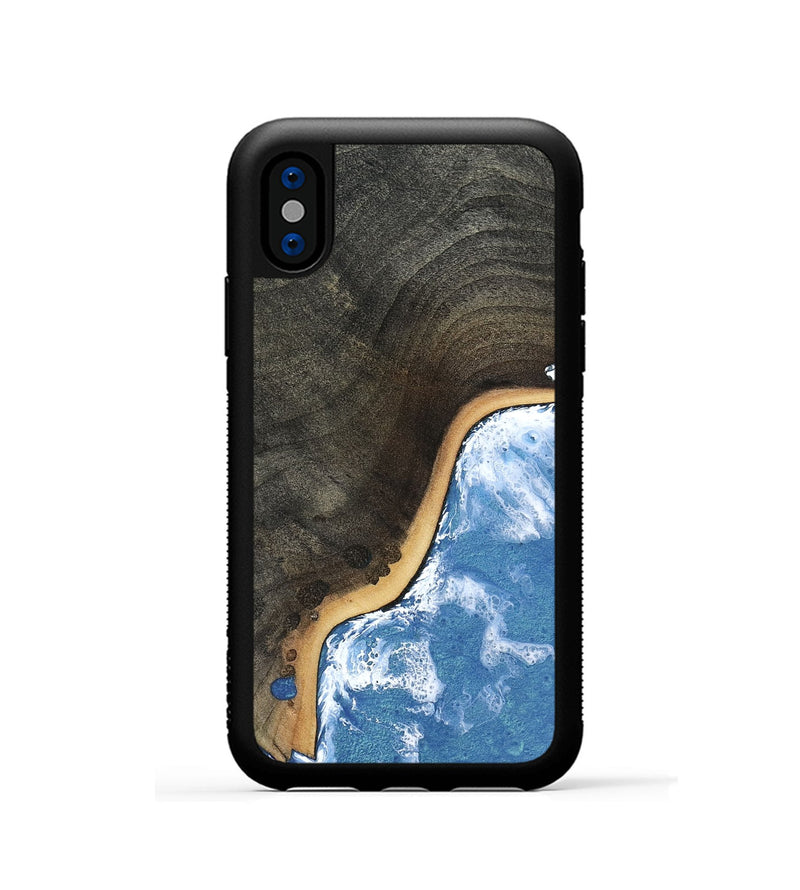 iPhone Xs Wood Phone Case - Ayanna (Coastal, 804686)