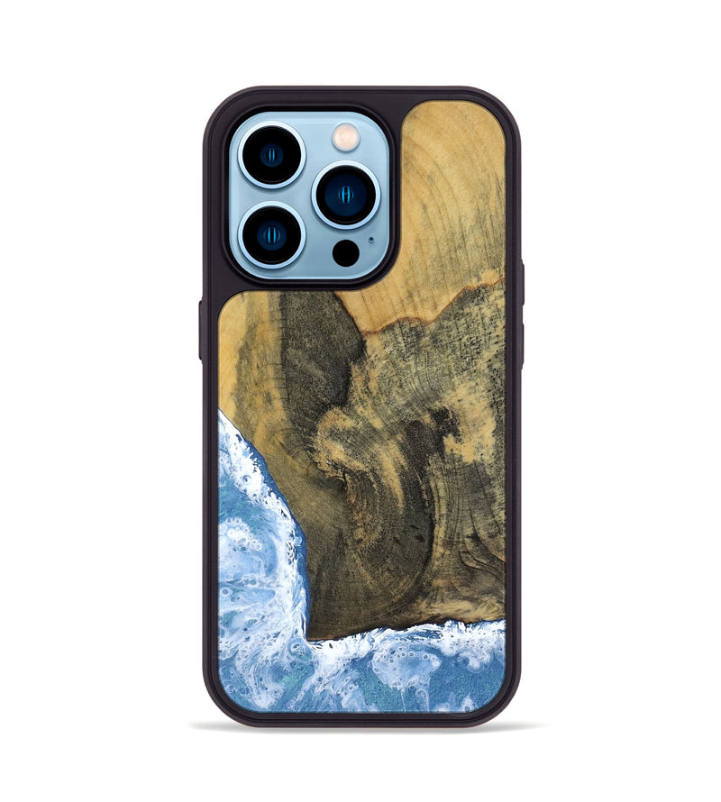 iPhone 14 Pro Wood Phone Case - Baylor (Coastal, 804688)