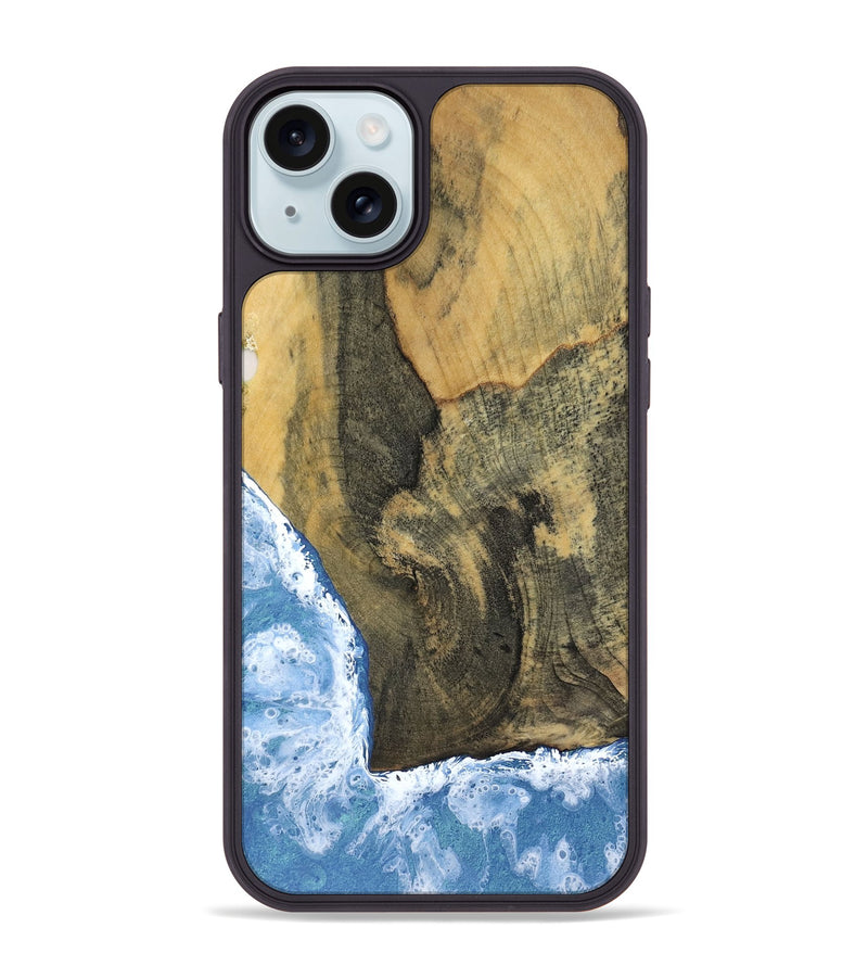 iPhone 15 Plus Wood Phone Case - Baylor (Coastal, 804688)