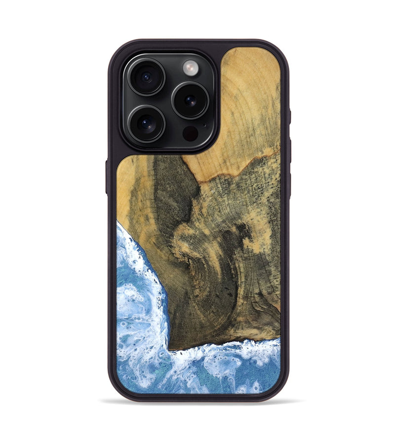iPhone 15 Pro Wood Phone Case - Baylor (Coastal, 804688)
