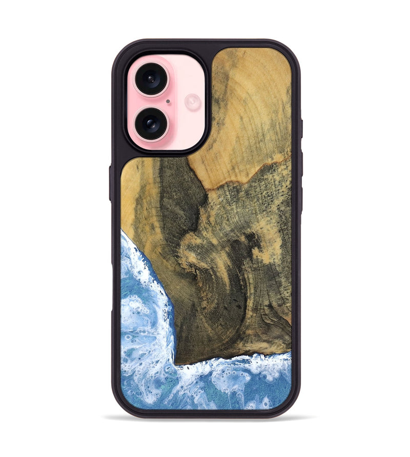 iPhone 16 Wood Phone Case - Baylor (Coastal, 804688)