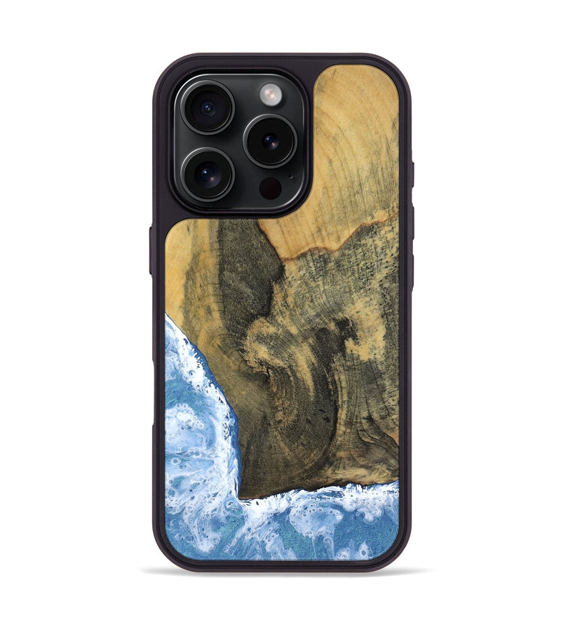 iPhone 16 Pro Wood Phone Case - Baylor (Coastal, 804688)