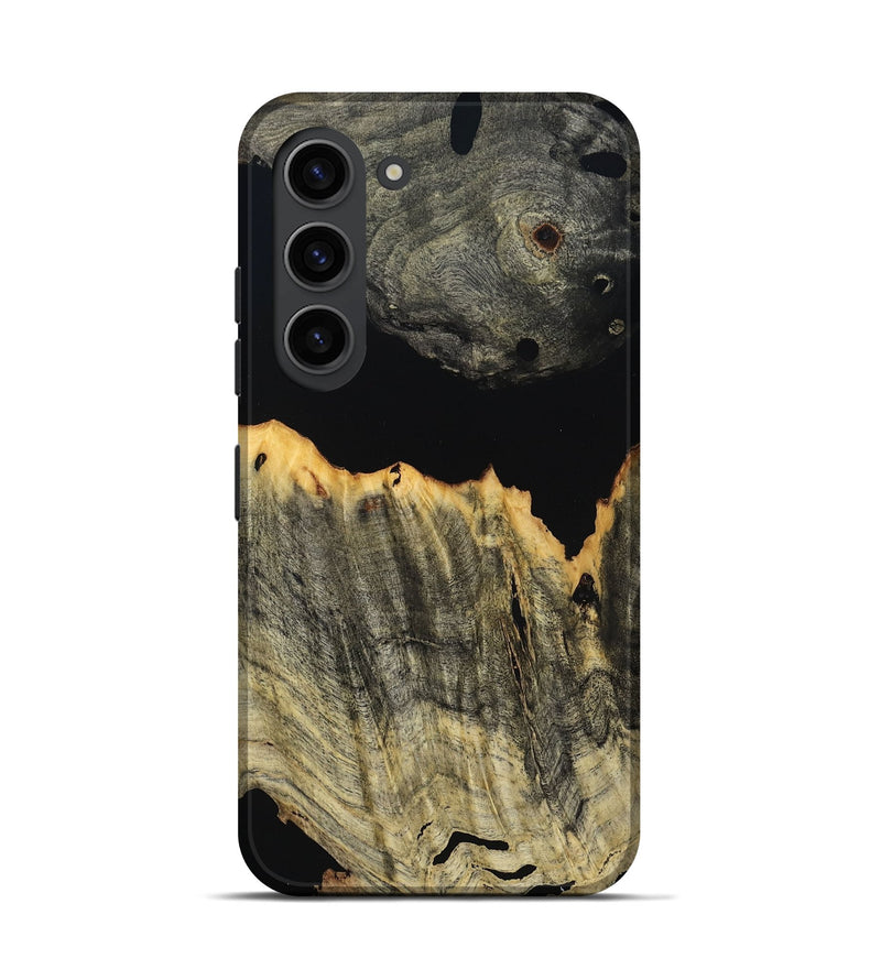 Galaxy S23 Wood Live Edge Phone Case - Lily (Wood Burl, 804704)