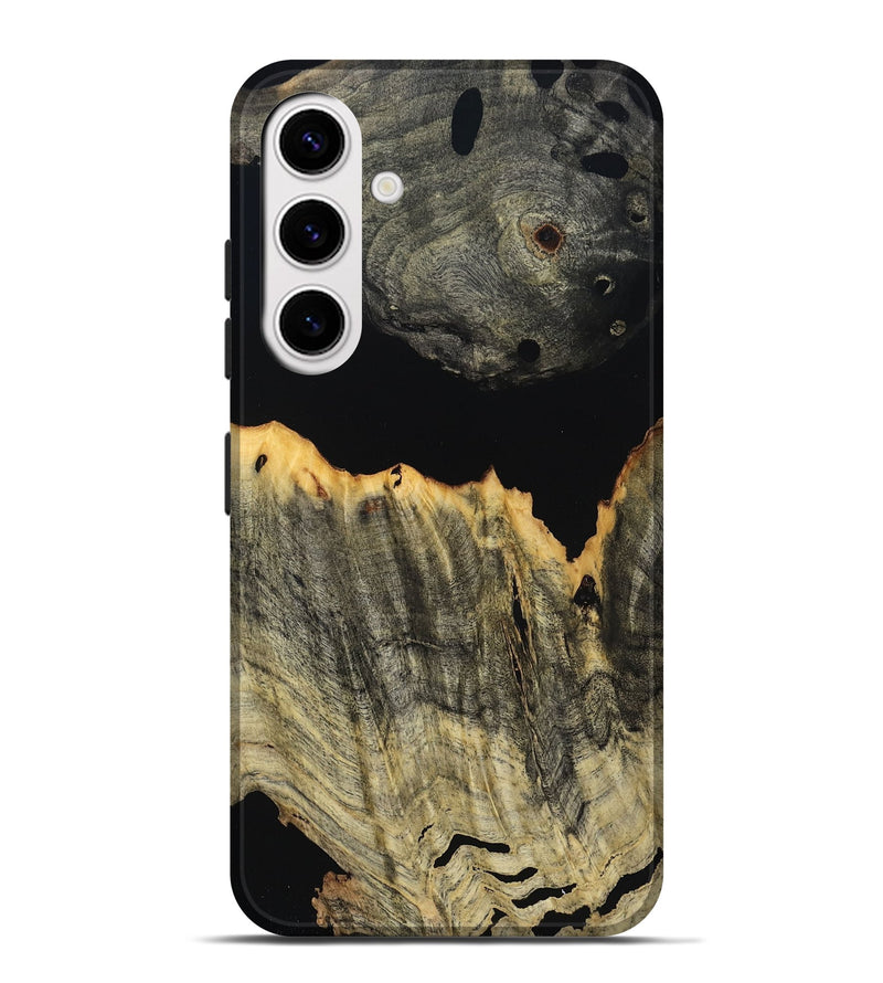 Galaxy S25 Plus Wood Live Edge Phone Case - Lily (Wood Burl, 804704)