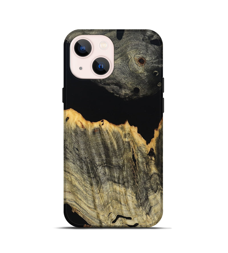 iPhone 13 mini Wood Live Edge Phone Case - Lily (Wood Burl, 804704)