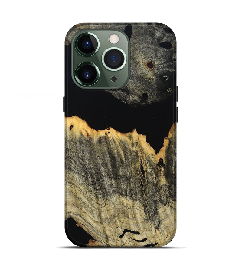iPhone 13 Pro Wood Live Edge Phone Case - Lily (Wood Burl, 804704)
