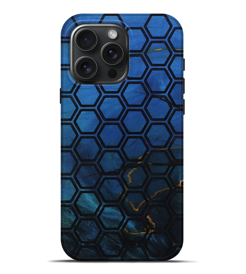iPhone 16 Pro Max Wood Live Edge Phone Case - Efrain (Wood Burl, 804711)
