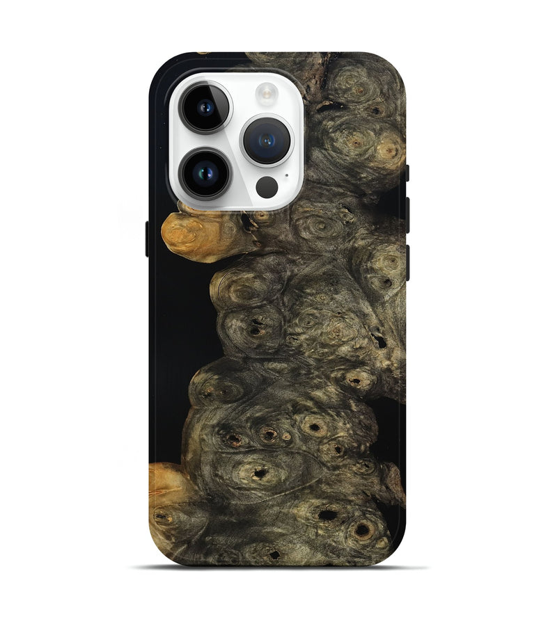 iPhone 15 Pro Wood Live Edge Phone Case - Colette (Wood Burl, 804715)