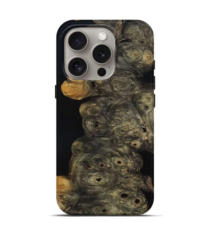 iPhone 16 Pro Wood Live Edge Phone Case - Colette (Wood Burl, 804715)