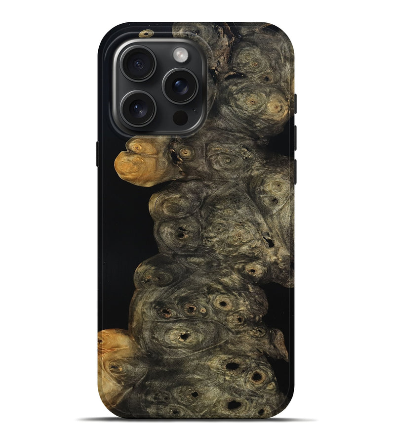 iPhone 16 Pro Max Wood Live Edge Phone Case - Colette (Wood Burl, 804715)