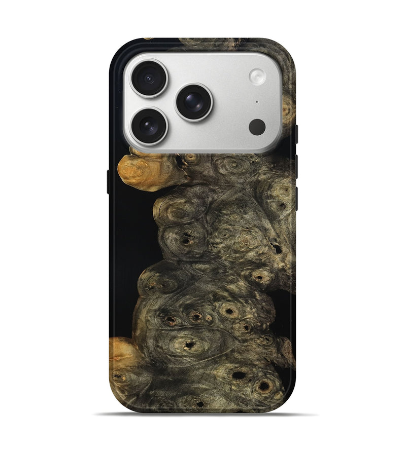 iPhone 17 Pro Wood Live Edge Phone Case - Colette (Wood Burl, 804715)