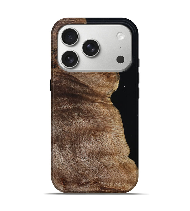iPhone 17 Pro Wood Live Edge Phone Case - Ayana (Wood Burl, 804720)