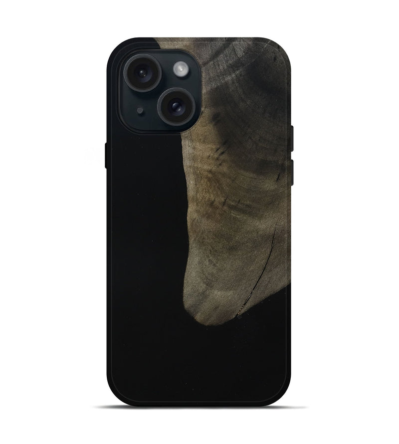 iPhone 15 Wood Live Edge Phone Case - Marisa (Wood Burl, 804722)