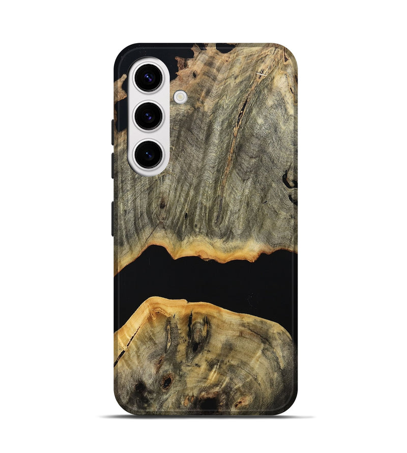 Galaxy S25 Wood Live Edge Phone Case - Lori (Wood Burl, 804723)