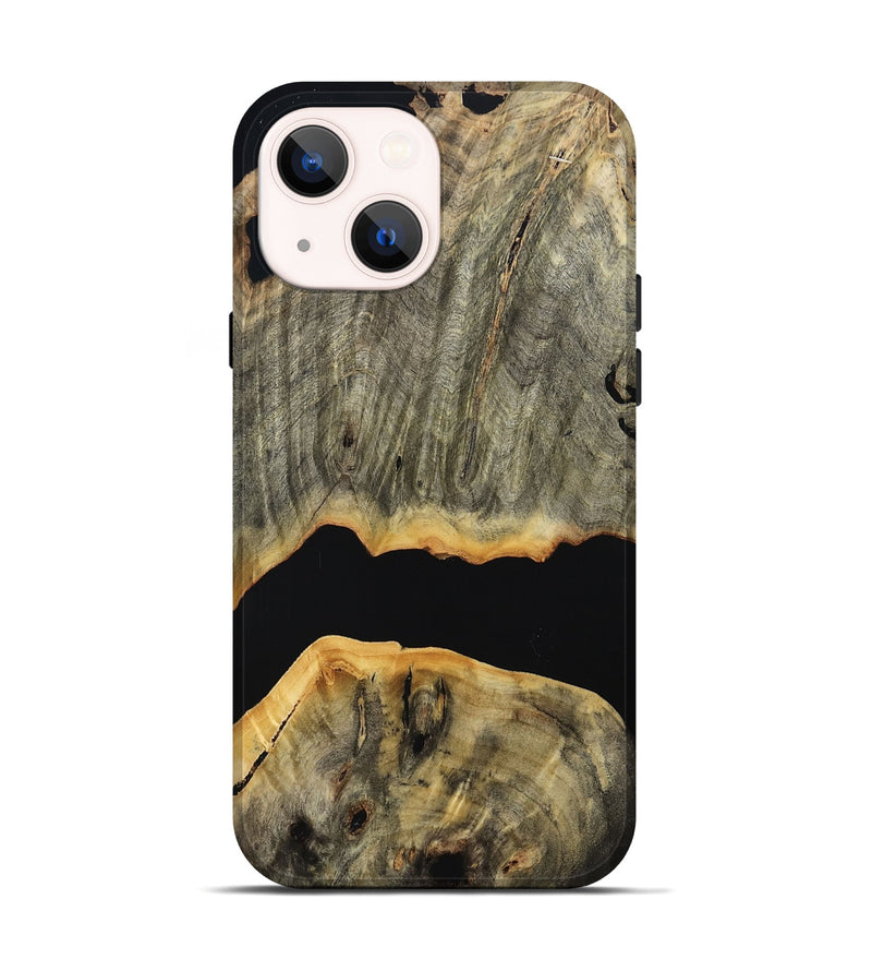 iPhone 14 Wood Live Edge Phone Case - Lori (Wood Burl, 804723)
