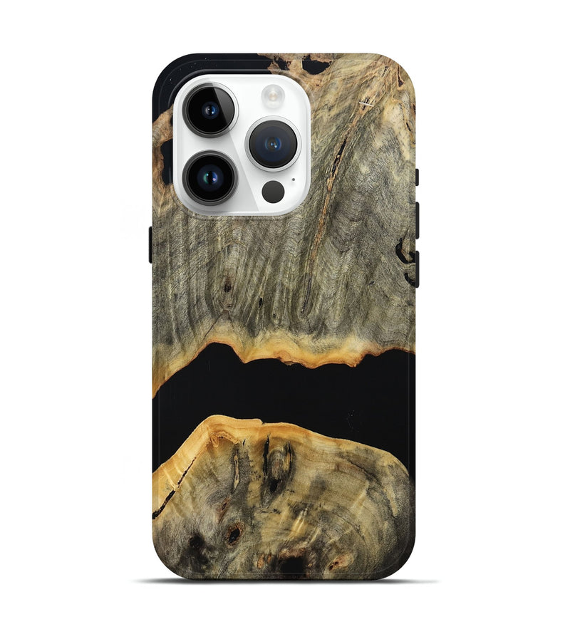 iPhone 15 Pro Wood Live Edge Phone Case - Lori (Wood Burl, 804723)