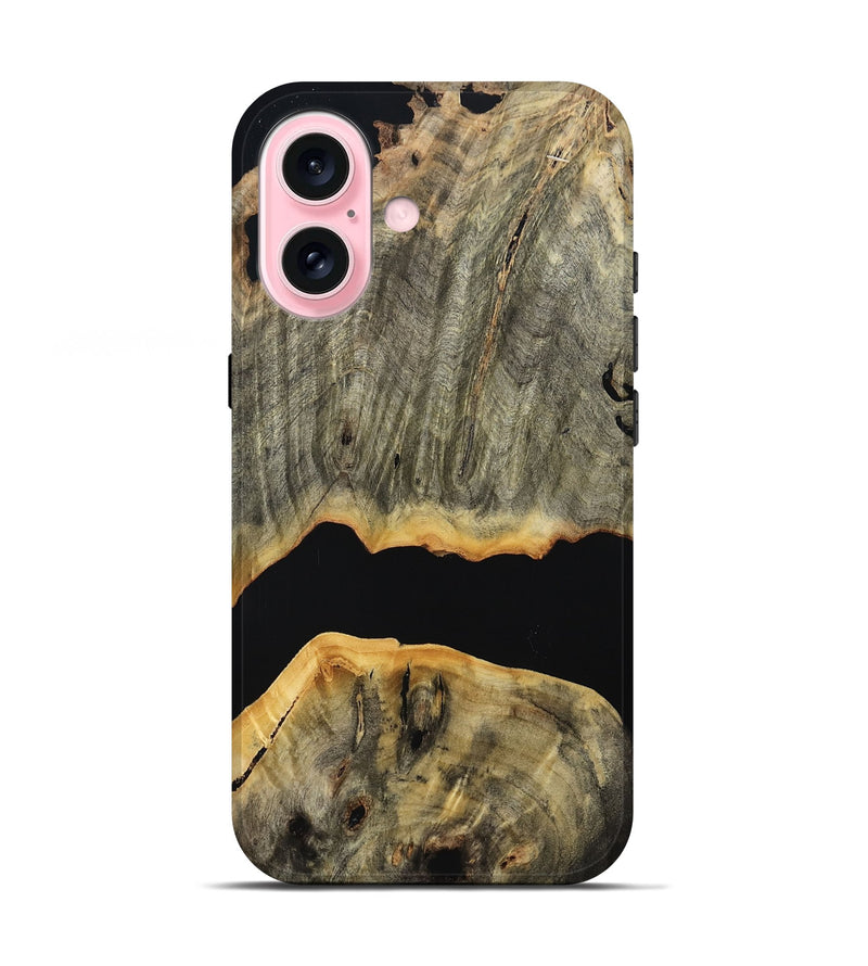iPhone 17 Wood Live Edge Phone Case - Lori (Wood Burl, 804723)