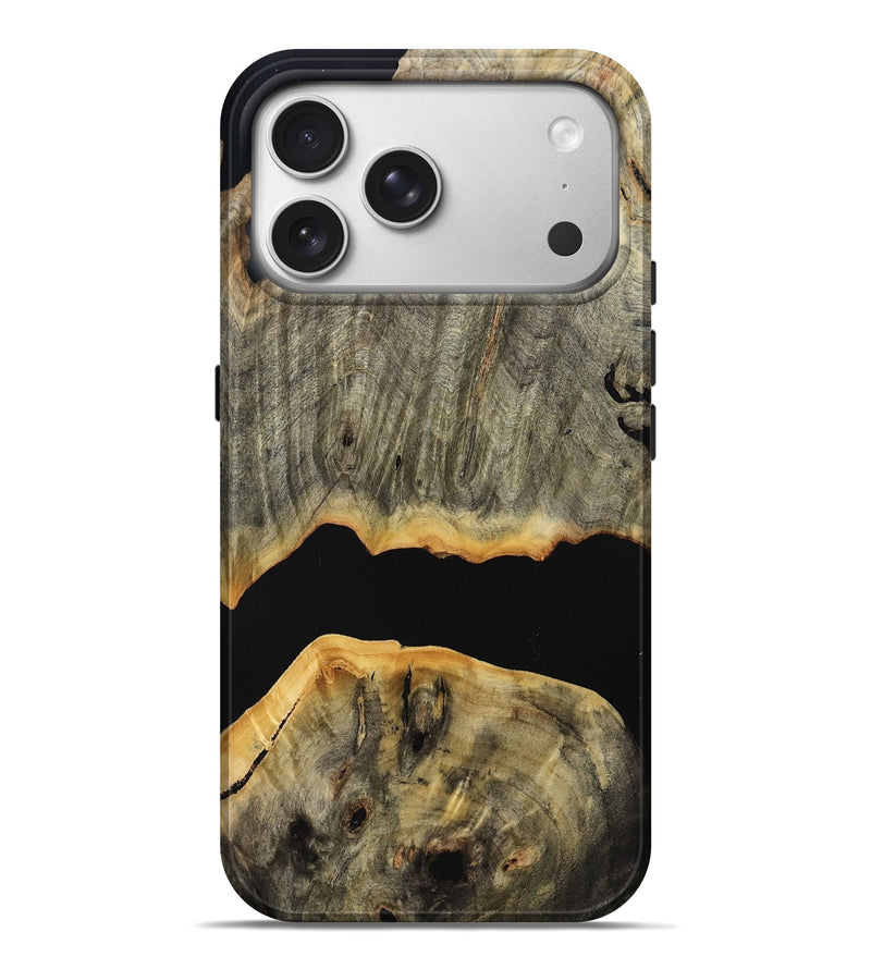 iPhone 17 Pro Max Wood Live Edge Phone Case - Lori (Wood Burl, 804723)