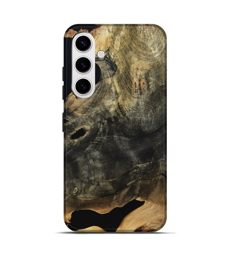 Galaxy S25 Wood Live Edge Phone Case - Queenie (Wood Burl, 804728)