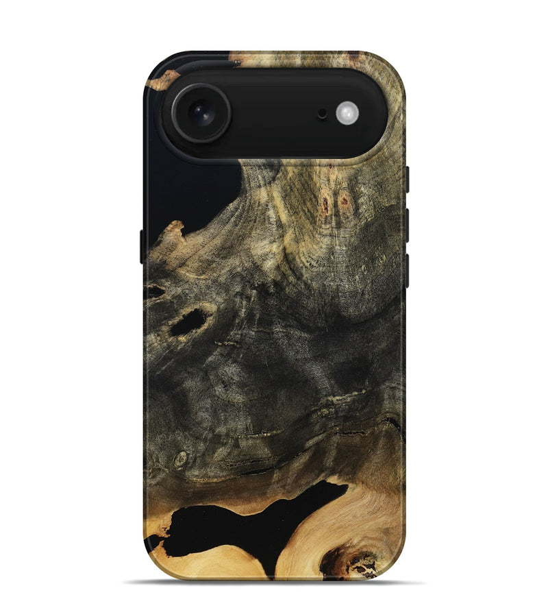 iPhone 17 Air Wood Live Edge Phone Case - Queenie (Wood Burl, 804728)