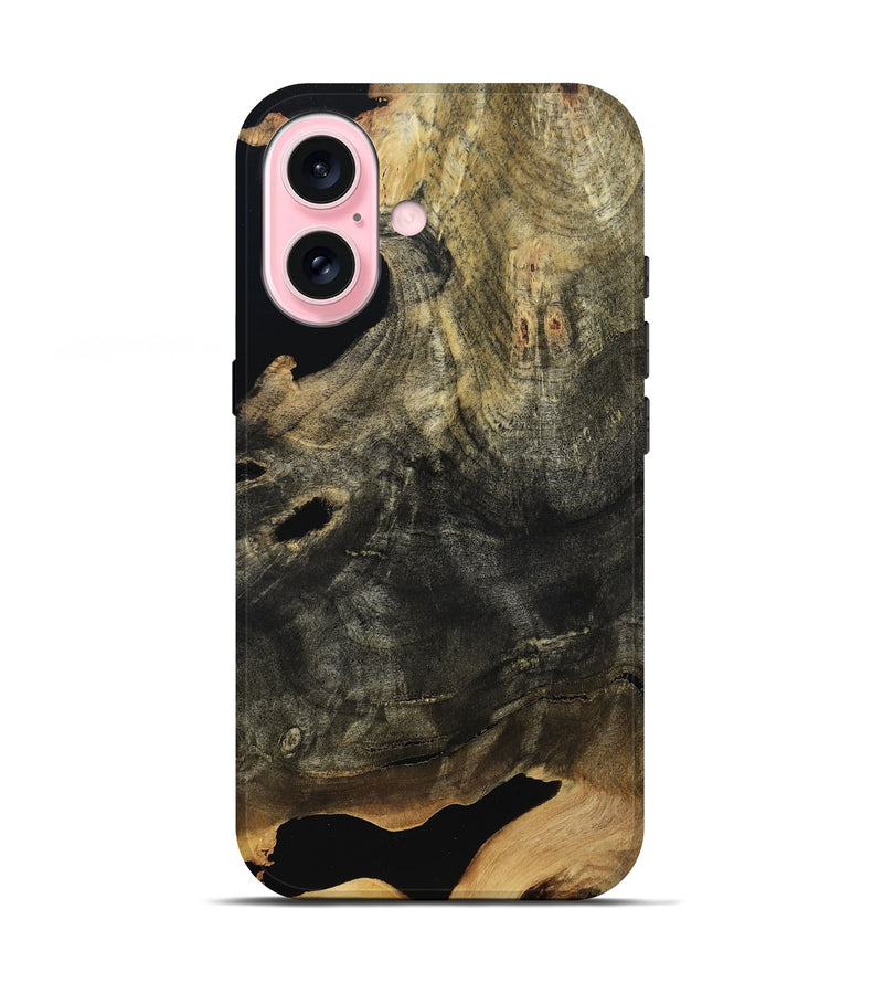iPhone 17 Wood Live Edge Phone Case - Queenie (Wood Burl, 804728)