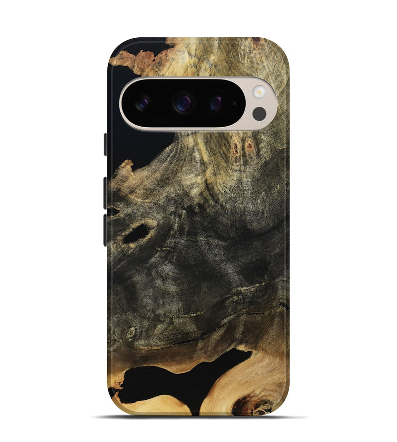Pixel 10 Pro Wood Live Edge Phone Case - Queenie (Wood Burl, 804728)