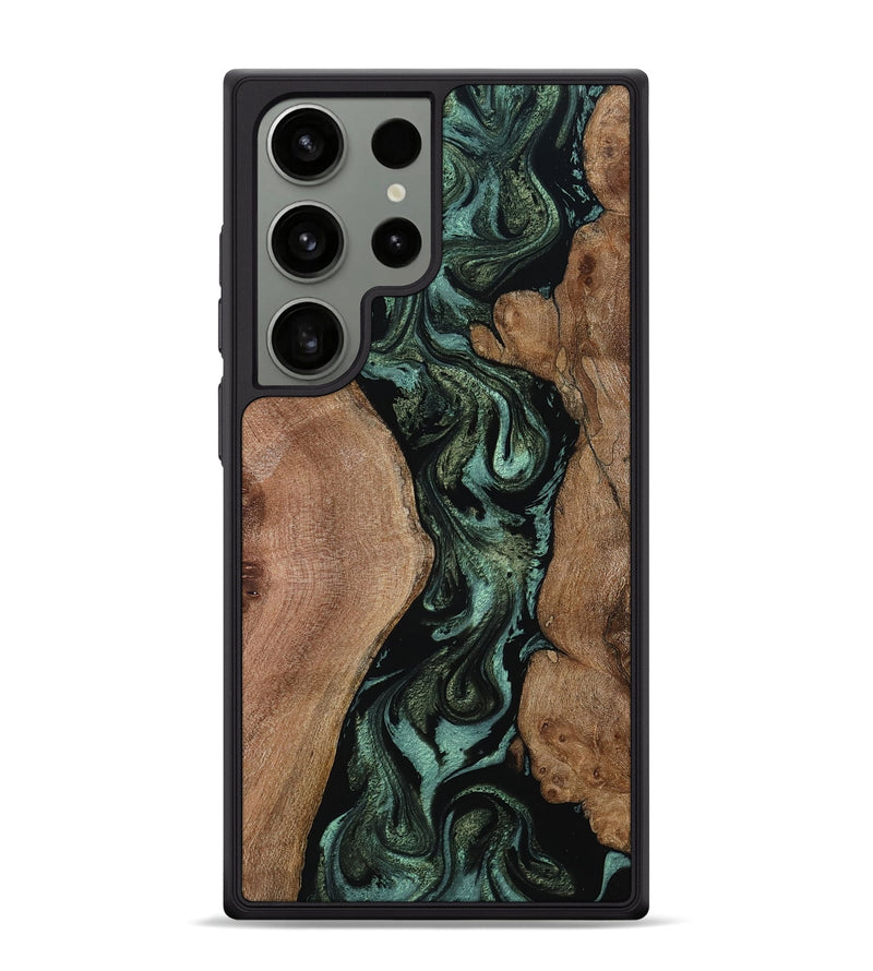 Galaxy S24 Ultra Wood Phone Case - Nakia (Green, 804730)
