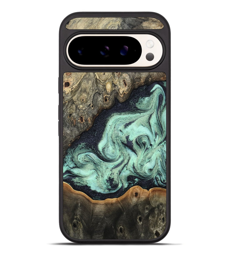 Pixel 10 Pro XL Wood Phone Case - Karma (Green, 804731)