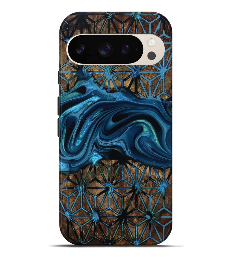 Pixel 10 Pro XL Wood Live Edge Phone Case - Birdie (Pattern, 804737)