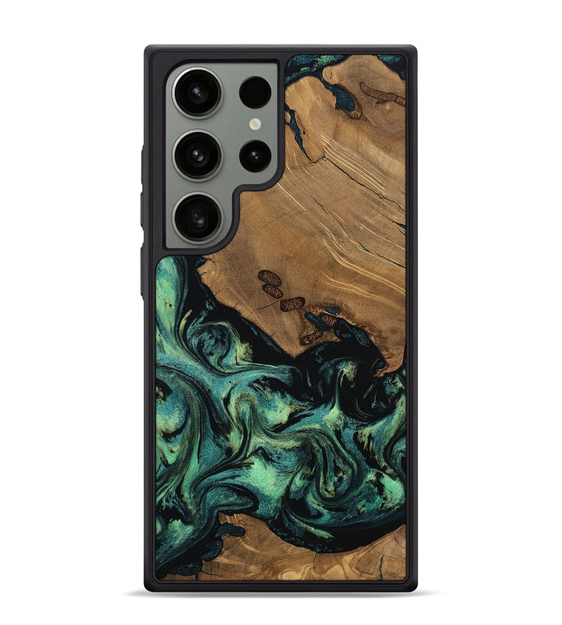 Galaxy S24 Ultra Wood Phone Case - Nia (Green, 804751)