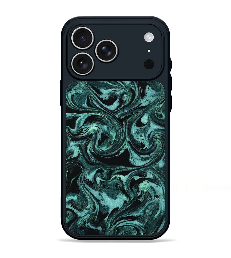 iPhone 17 Pro Max ResinArt Phone Case - Ahmir (Green, 804752)