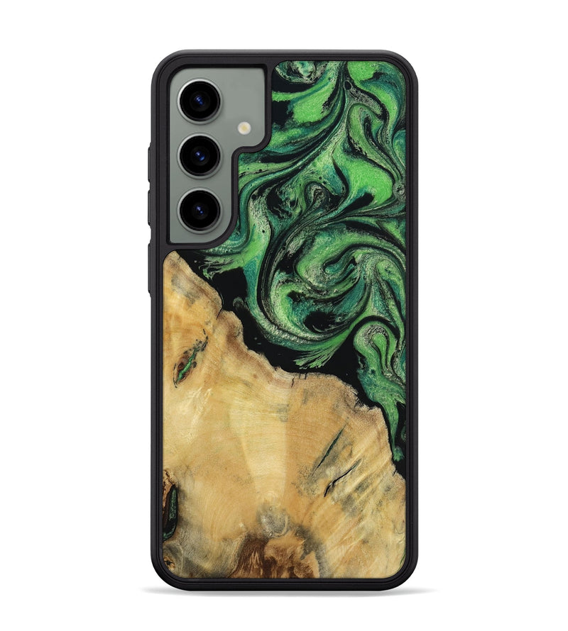 Galaxy S24 Plus Wood Phone Case - Kamden (Green, 804754)