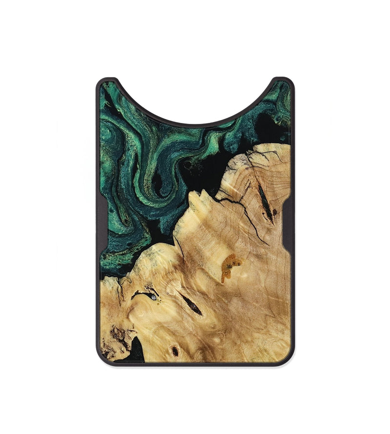 Alloy Wood Wallet - Newell (Green, 804758)