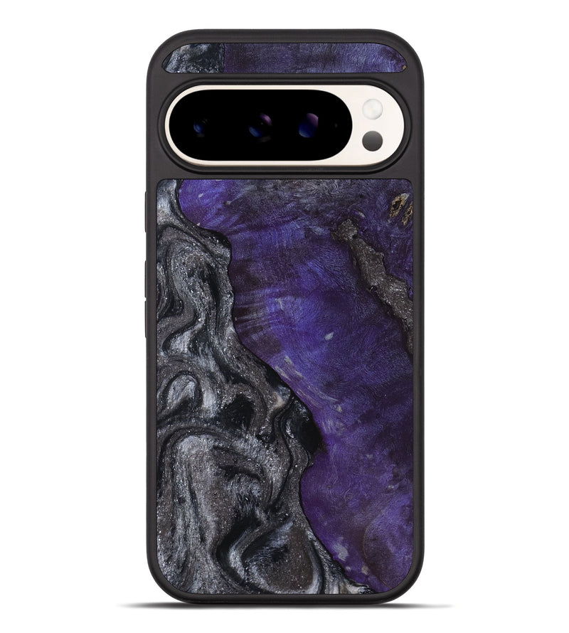 Pixel 10 Pro XL Wood Phone Case - Cooper (Black & White, 804790)