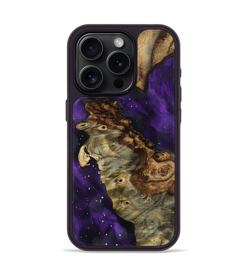 iPhone 15 Pro Wood Phone Case - Zina (Cosmos, 804797)