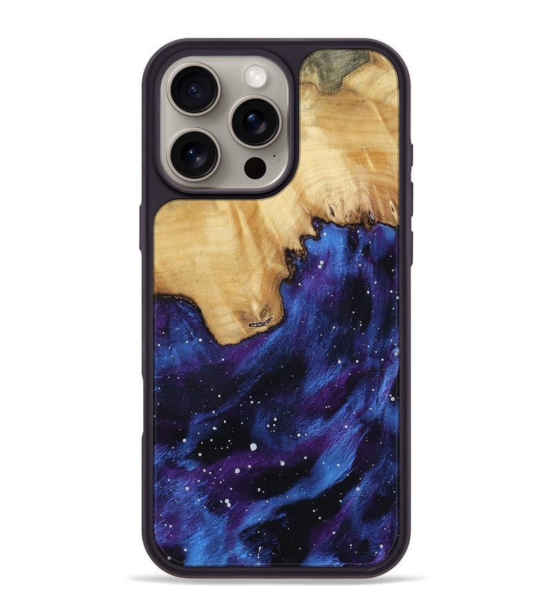 iPhone 16 Pro Max Wood Phone Case - Khai (Cosmos, 804804)