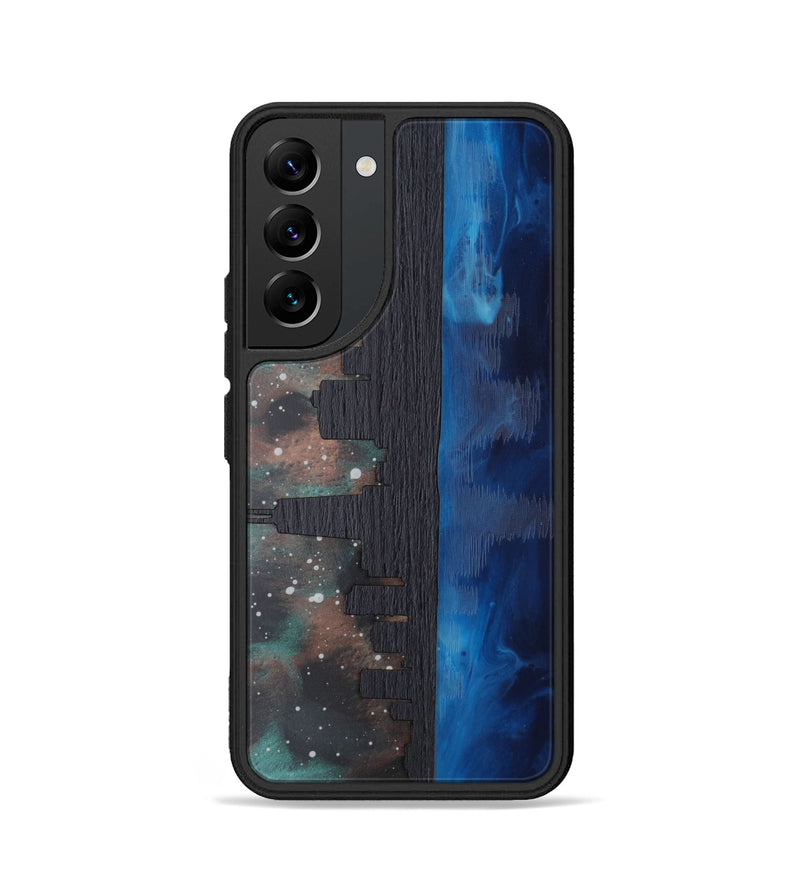 Galaxy S22 Wood Phone Case - Chicago Skyline (Terrain)