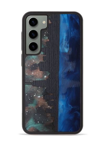 Galaxy S23 Plus Wood Phone Case - Chicago Skyline (Terrain)